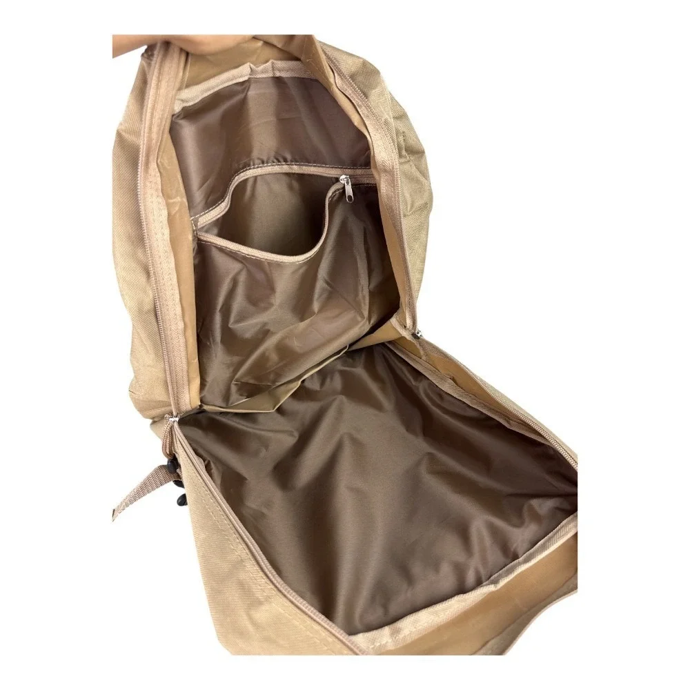 NRA Tactical Backpack‎ Khaki Tan MOLLE Military Style Daypack Hunting Pockets